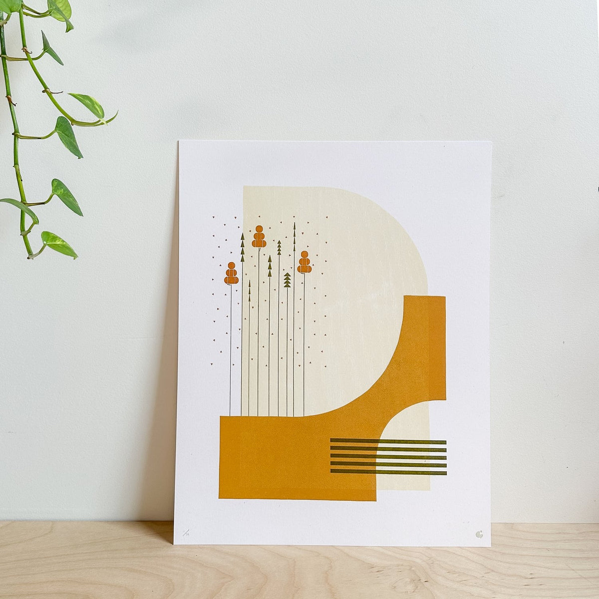 Shedding Shades Print Gingerly Press Limited Edition Lost