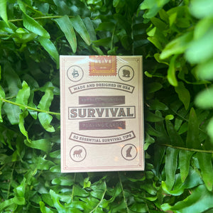 Survival playing cards