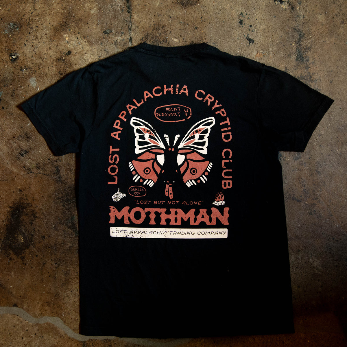Mothman Adult Tee – Lost Appalachia Trading Company