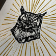 Load image into Gallery viewer, Owl and Rays - Cat and Crow