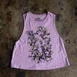 Load image into Gallery viewer, Flower and Bees Crop Tank