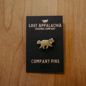 Wandering Wolf Company Pin