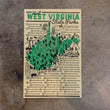 Load image into Gallery viewer, WV State Parks Map - Base Camp Printing