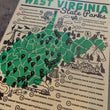 Load image into Gallery viewer, WV State Parks Map - Base Camp Printing