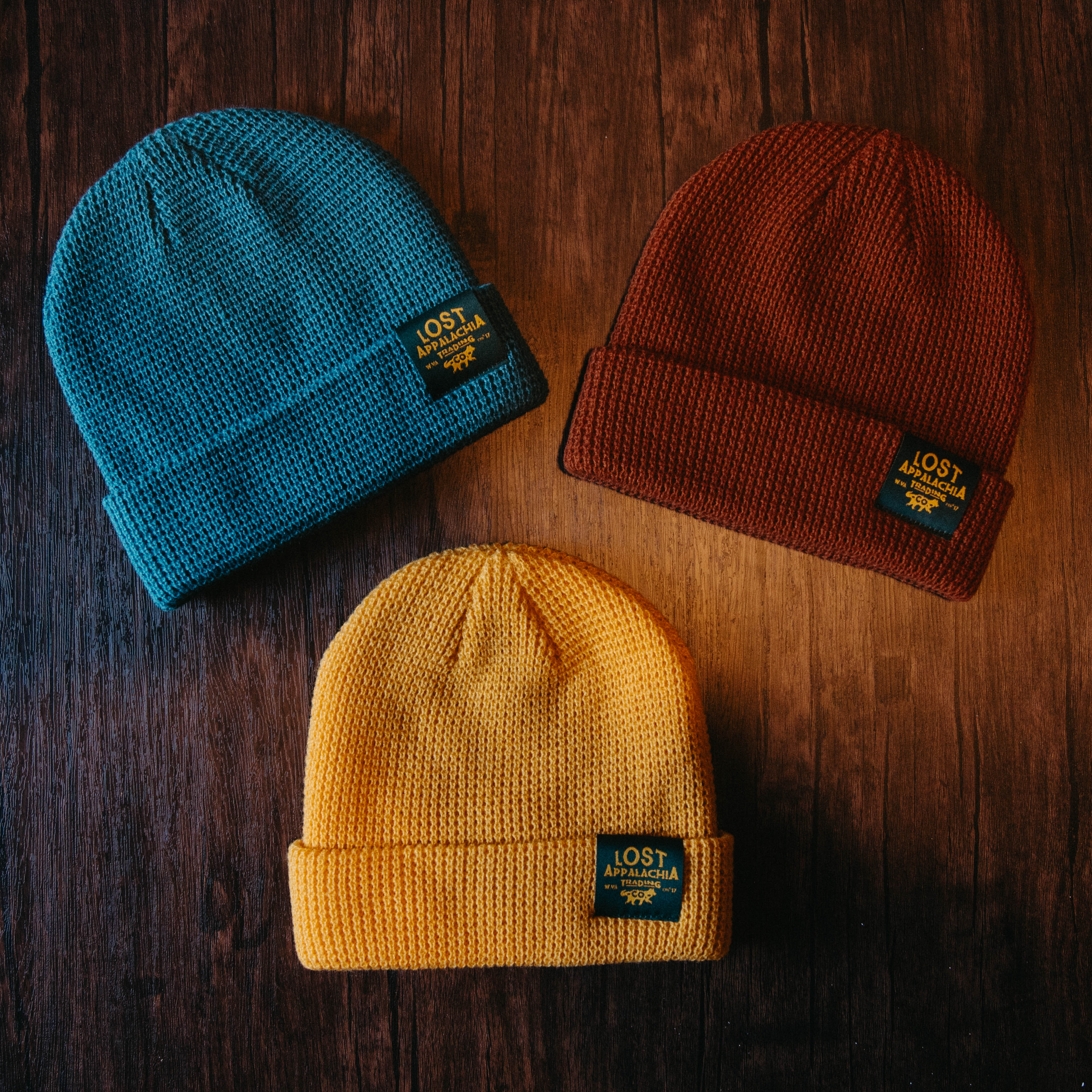Waffle Knit Beanie – Lost Appalachia Trading Company