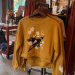 Load image into Gallery viewer, Autumn Crow Crop Sweatshirt
