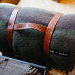 Load image into Gallery viewer, Folk Olive - Sackcloth &amp; Ashes Blanket

