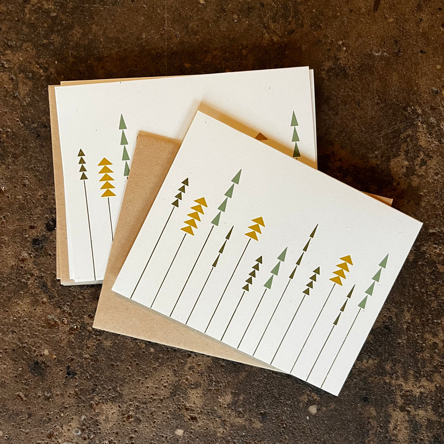 Gingerly press - note cards