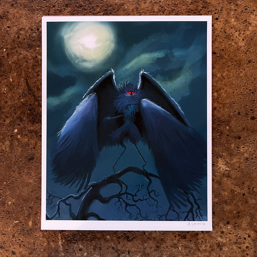 Matt Smith - Mothman Print