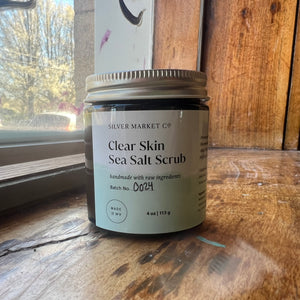 Silver Market - Clear Skin Sea Salt Scrub