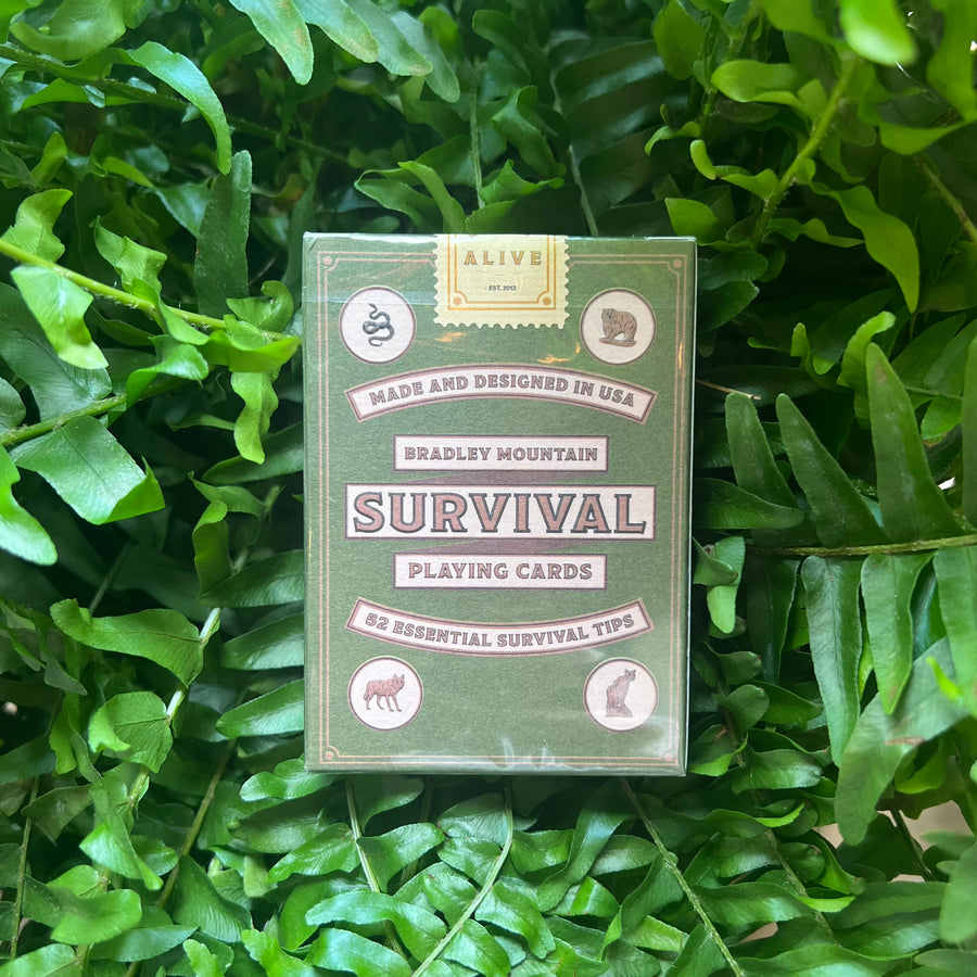 Survival playing cards