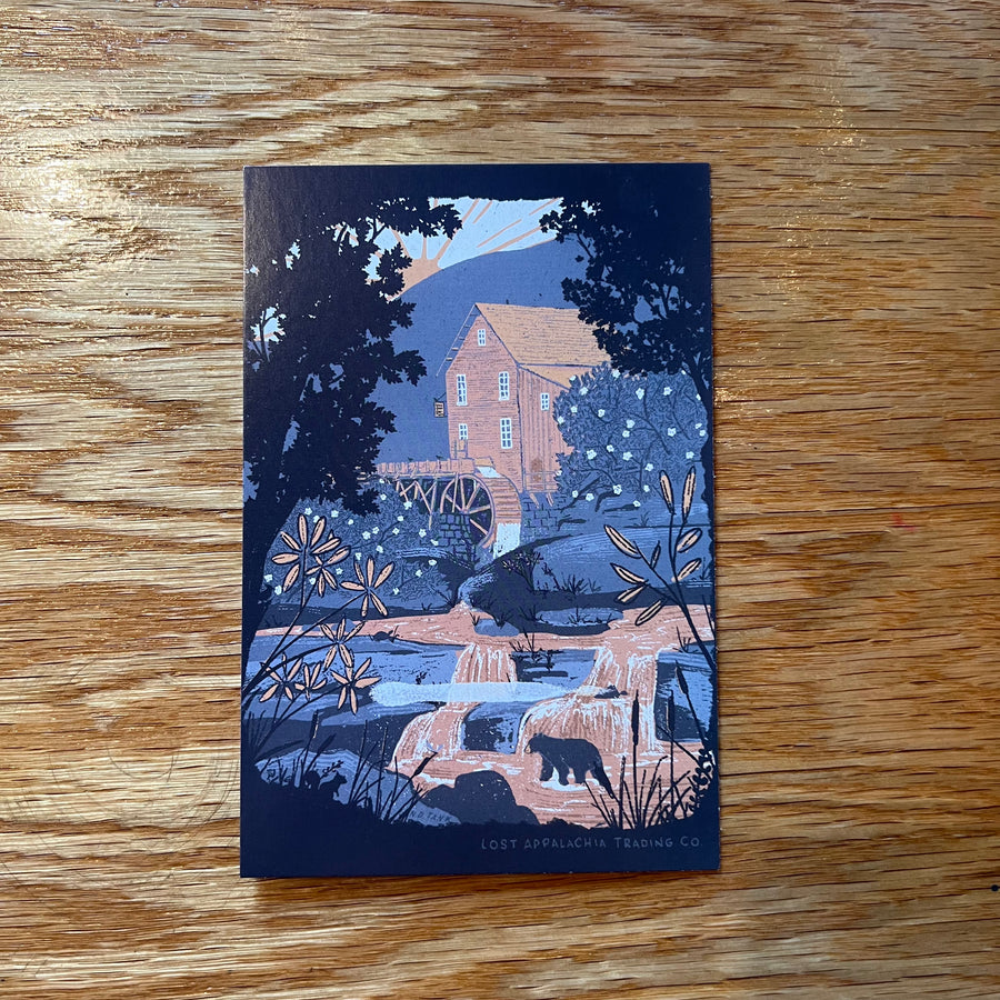 Babcock Grist Mill Postcard