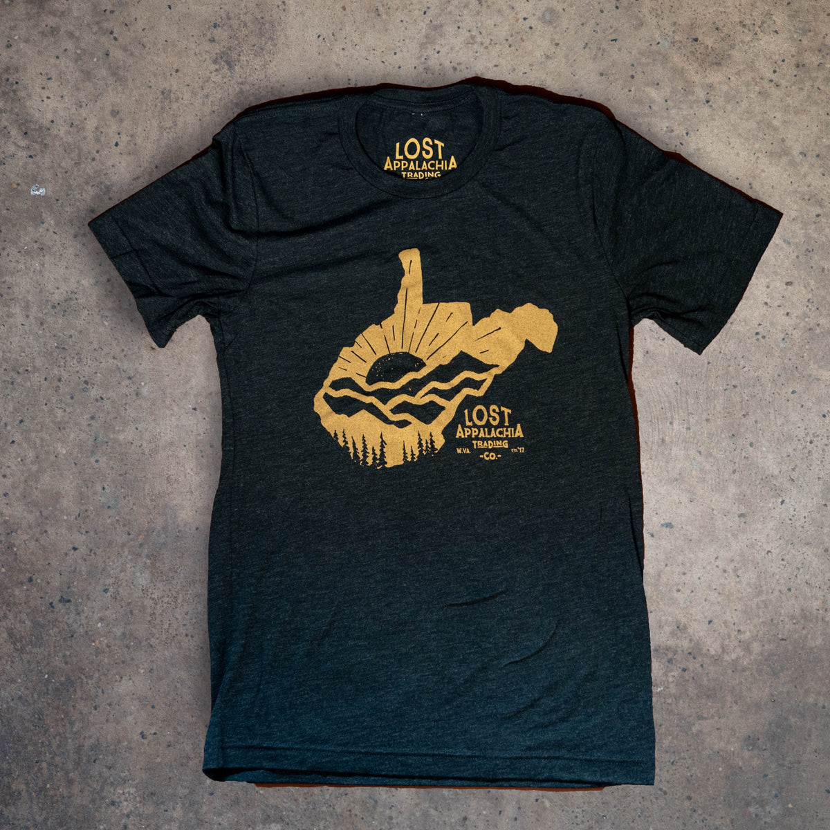 WV Sunrise Tee – Lost Appalachia Trading Company