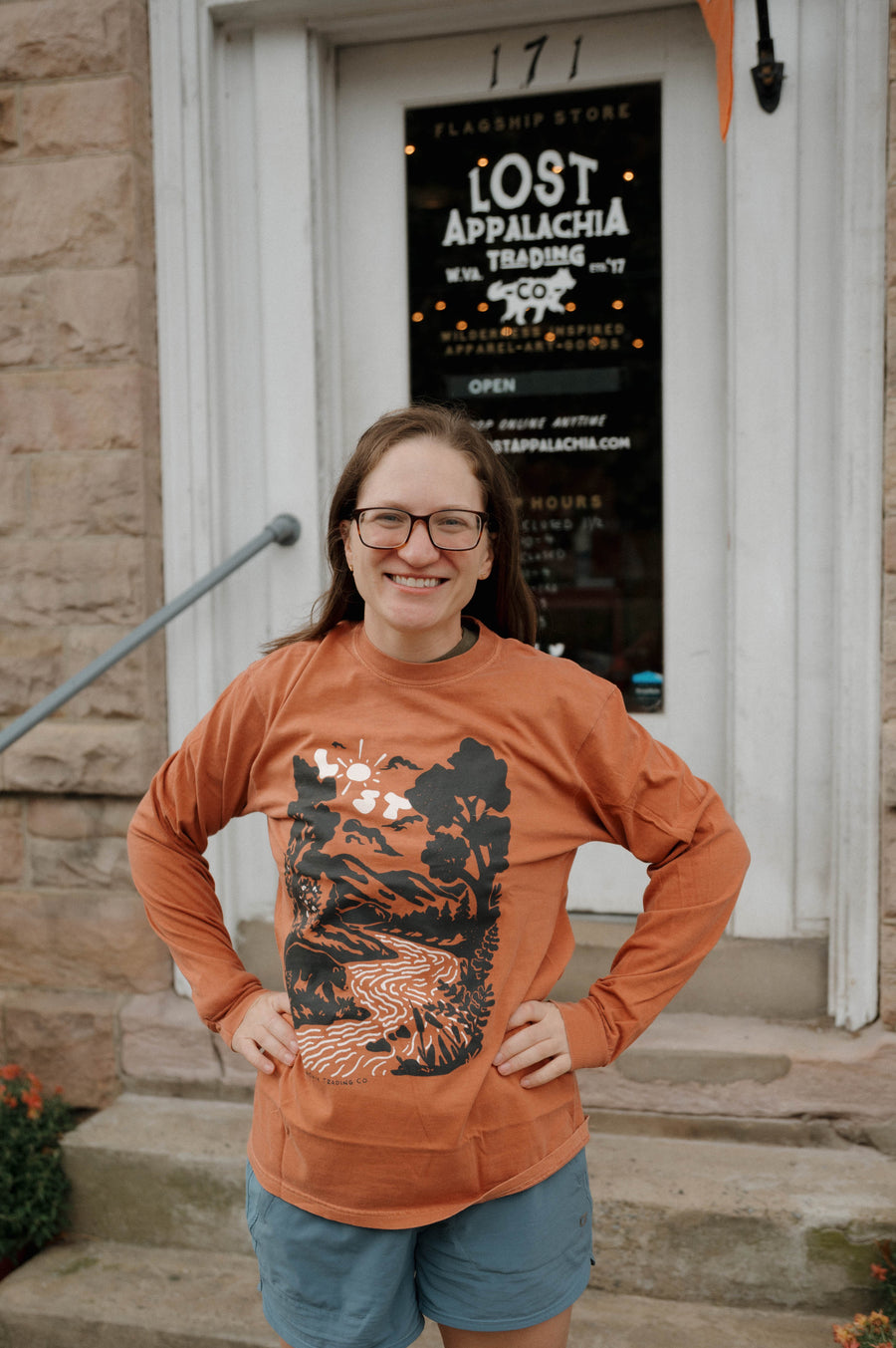 Lazy River Long Sleeve Tee