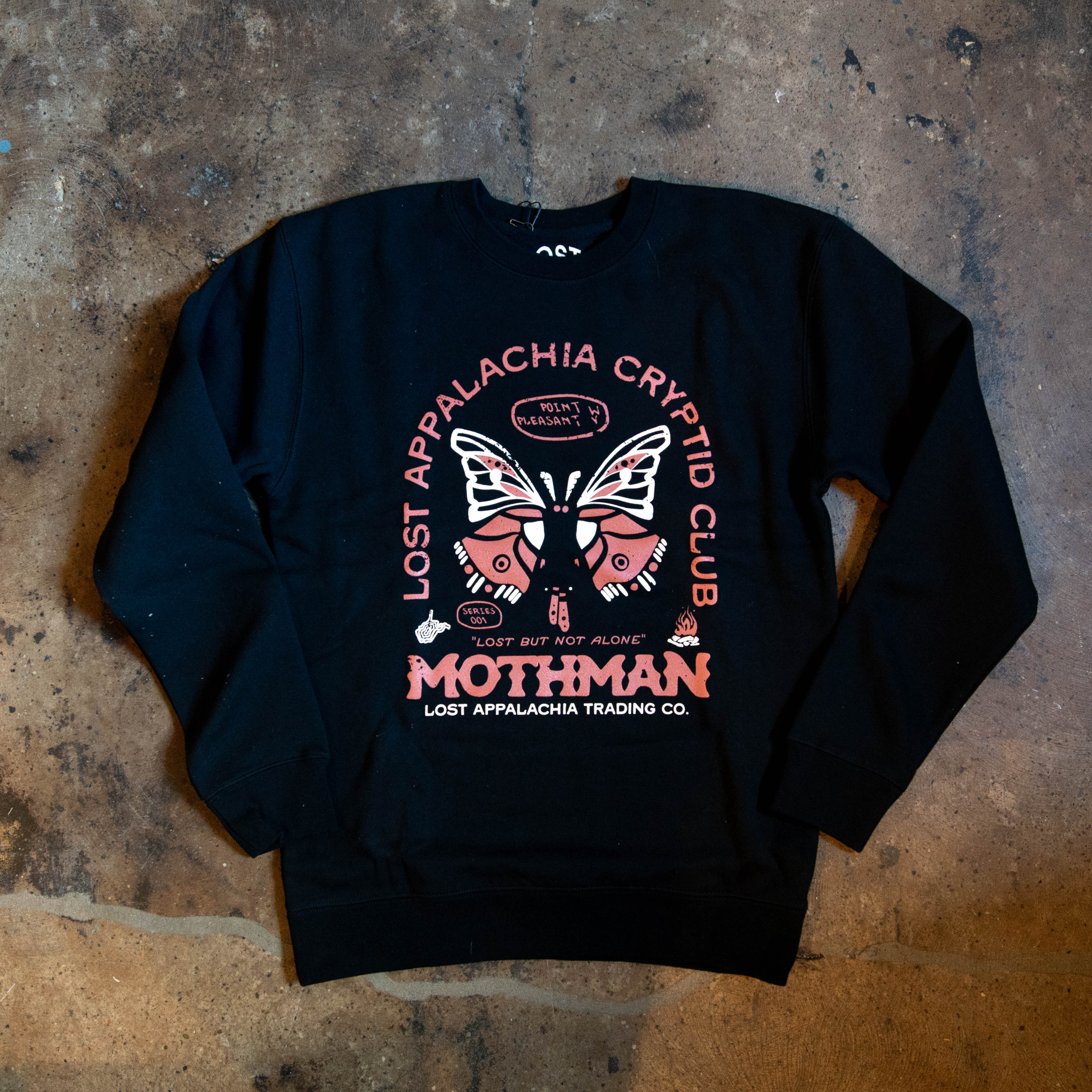 Mothman Sweatshirt – Lost Appalachia Trading Company