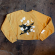 Load image into Gallery viewer, Autumn Crow Crop Sweatshirt
