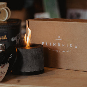 FLIKR Round Fireplace Bundle