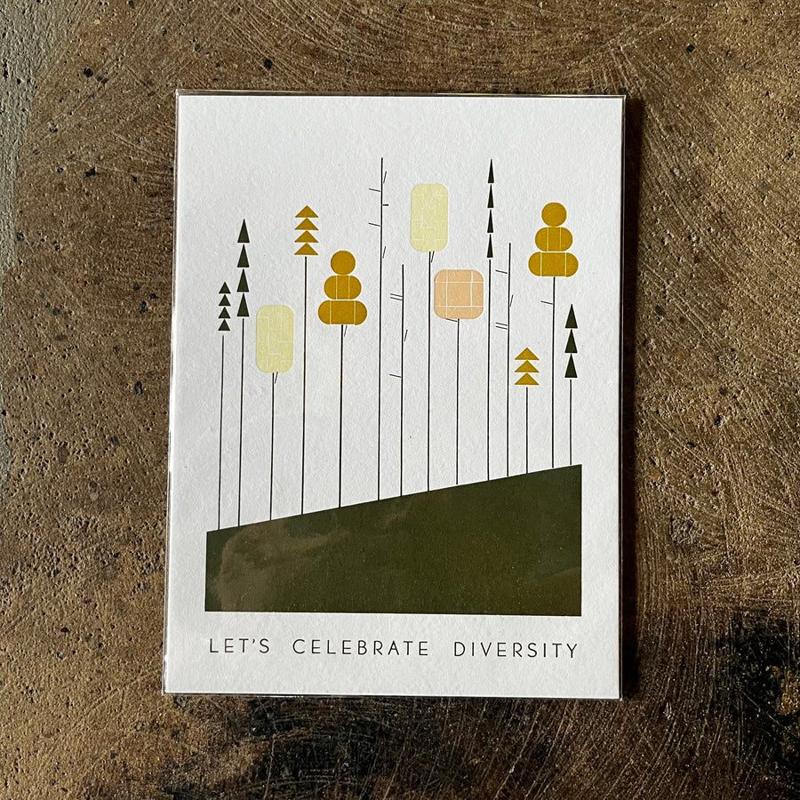 Let’s Celebrate Diversity Print - Gingerly Press - Limited Edition