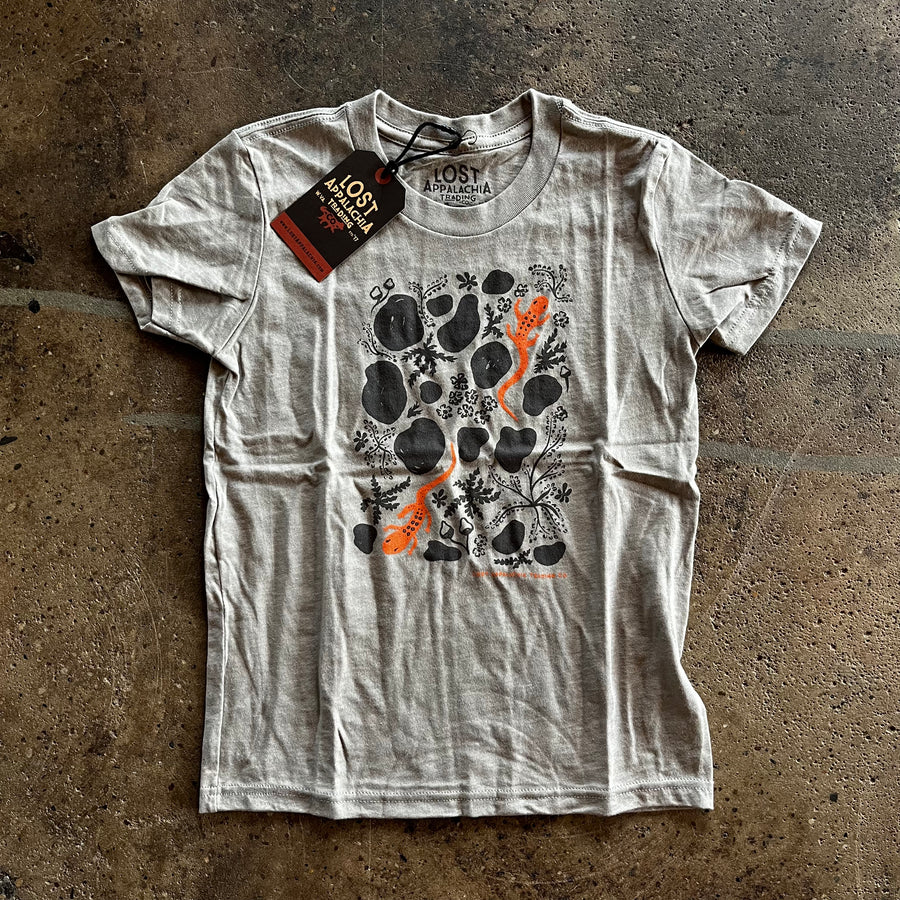 Youth Newts in the Rocks Tee