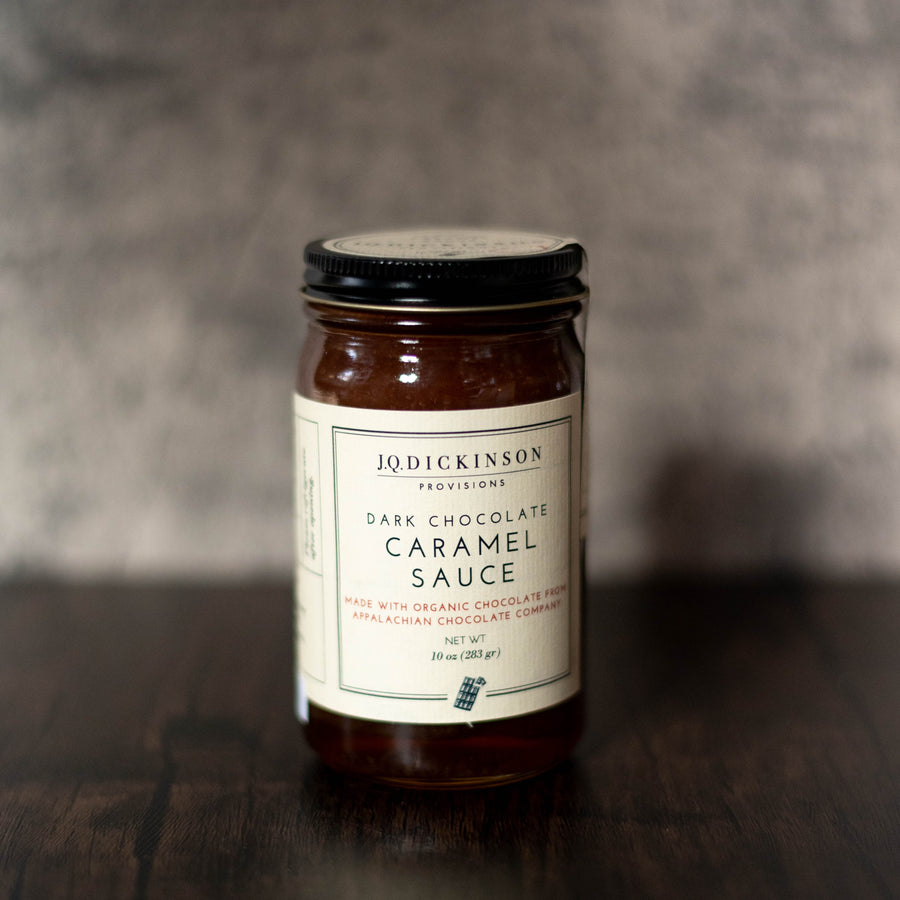 Dark Chocolate Caramel Sauce – J.Q. Dickinson Salt-Works