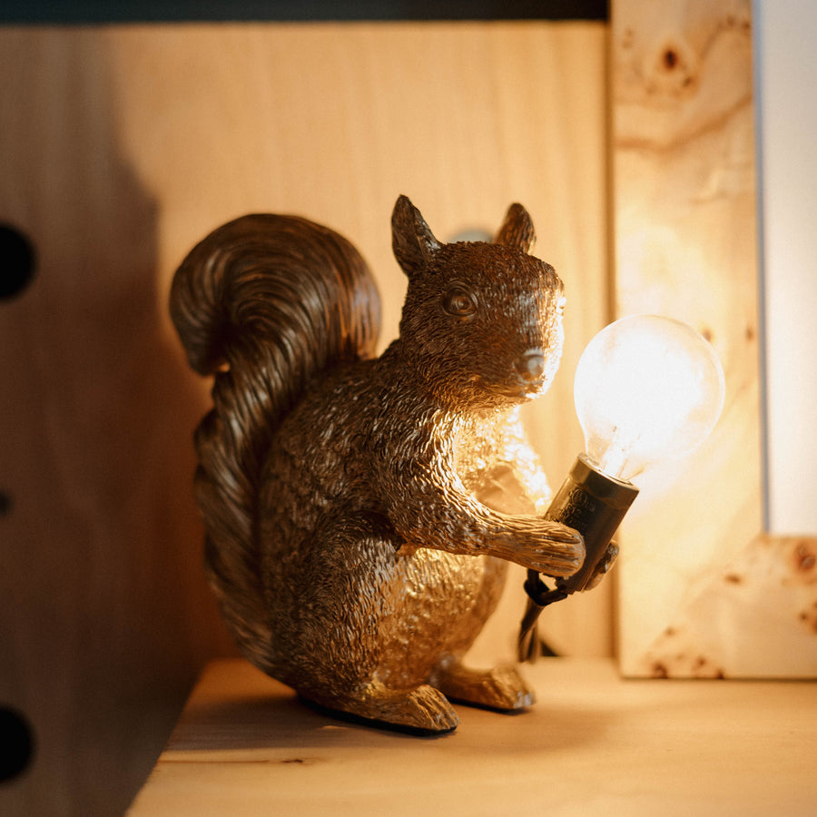 Squirrel Lamp