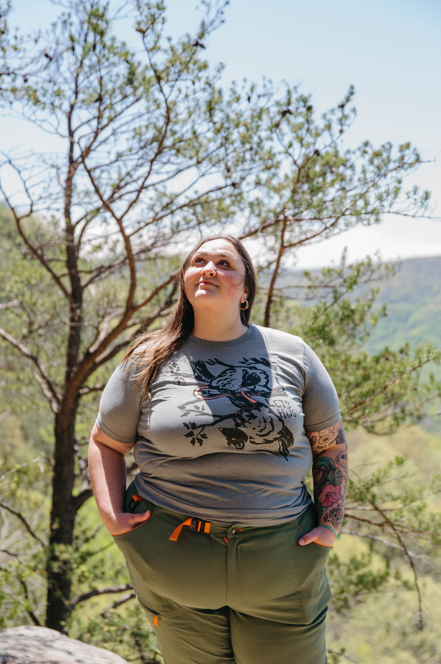 Opossum Hangs Tee
