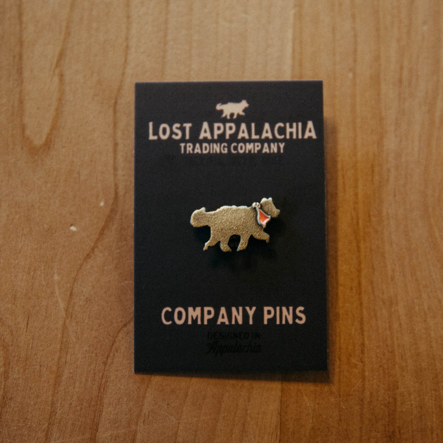 Wandering Wolf Company Pin