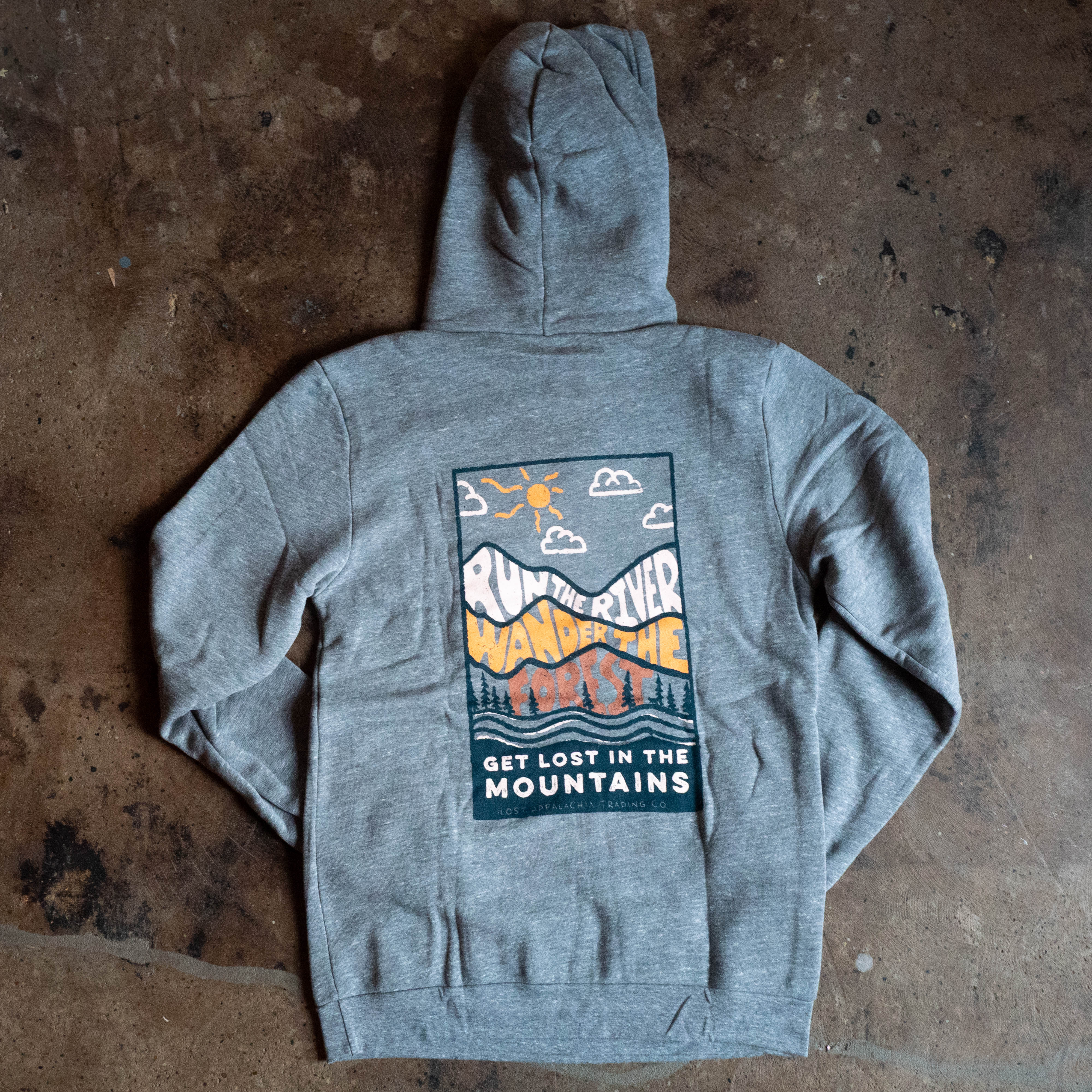 River Forest Mountain Hoodie – Lost Appalachia Trading Company