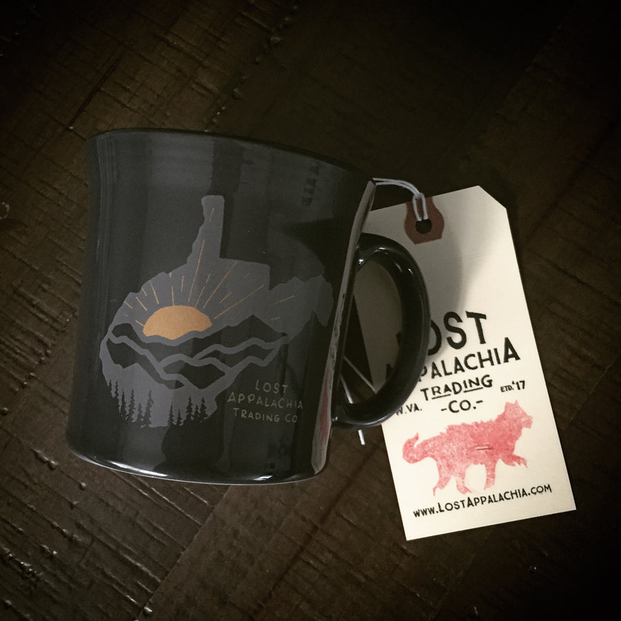 WV Sunrise Fiesta Mug - Slate