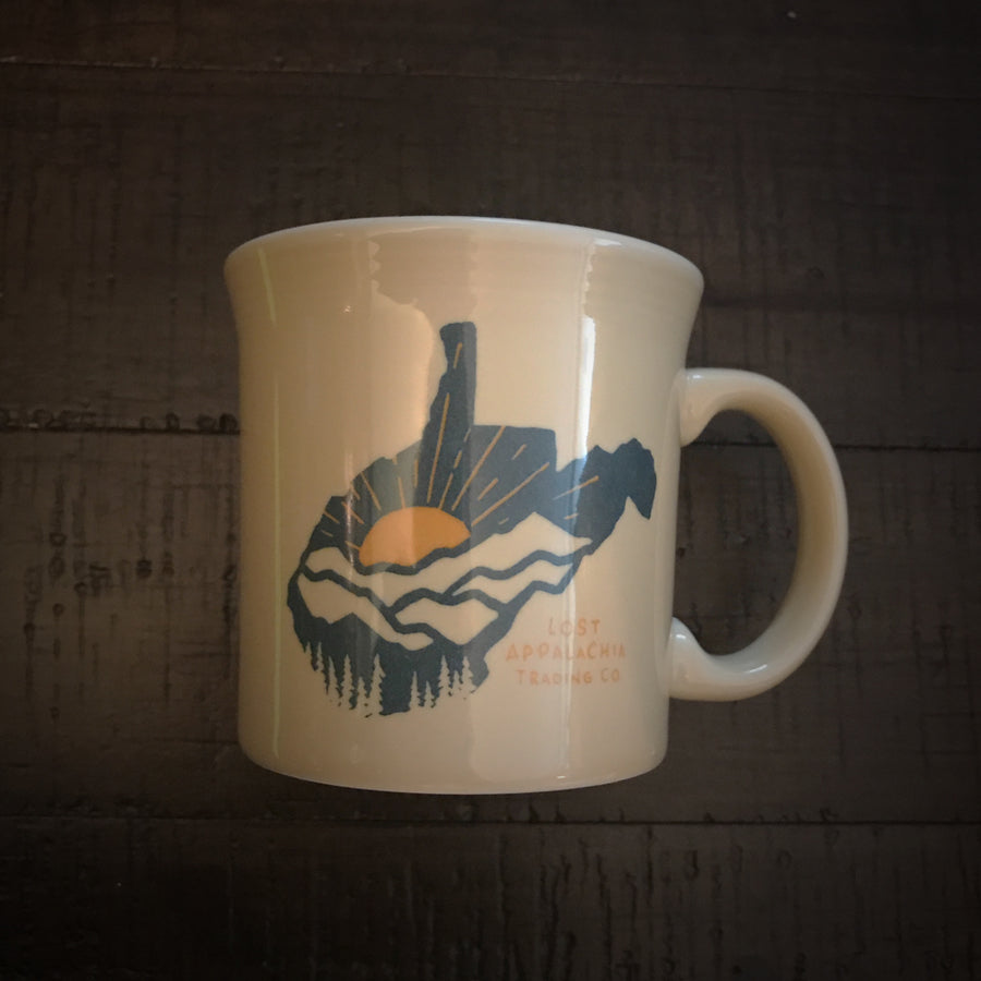 WV Sunrise Fiesta Mug - Ivory