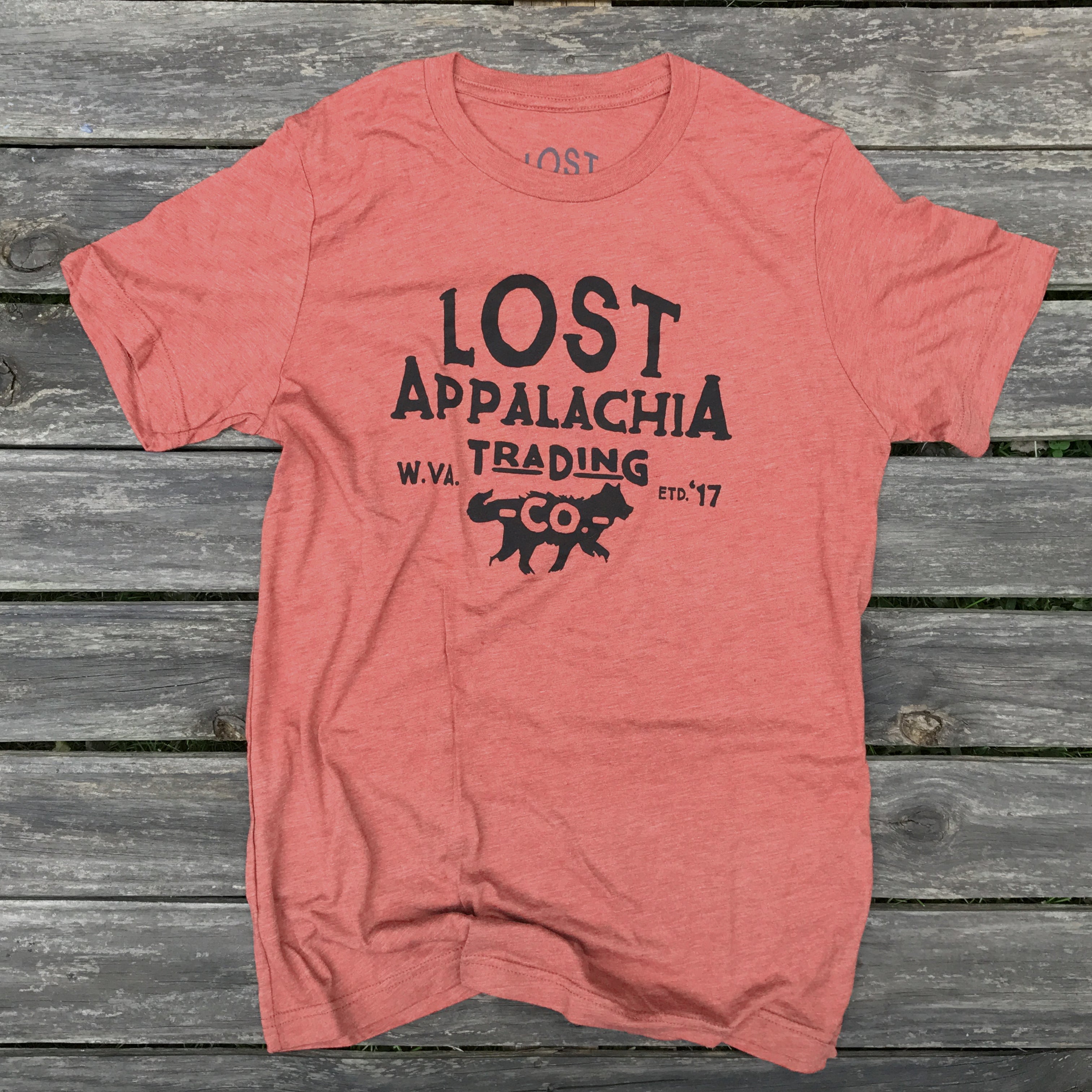 Rough Logo Tee – Lost Appalachia Trading Company