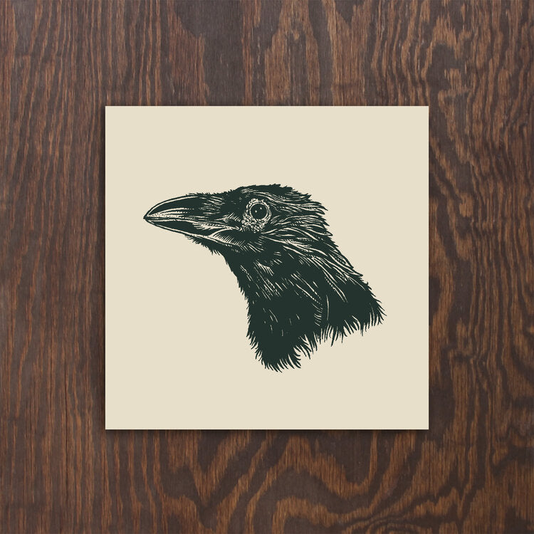 Crow Screenprint - Logan Schmitt