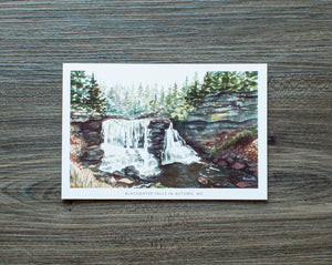 Octavia Spriggs - Blackwater Falls in Autumn Postcard