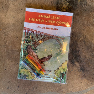 Animals of the New River Gorge Color and Learn - R. Bryan Simon