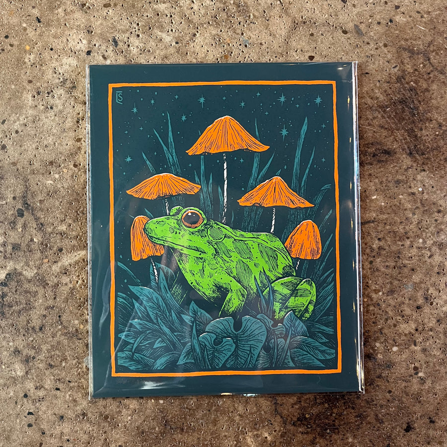 Mushroom & Frog - Logan Schmitt