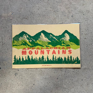 Appalachian Mountains - Base Camp Printing