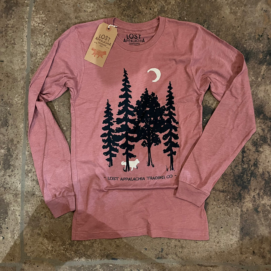 Wander the Trees Long Sleeve Tee