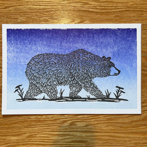 Roaming Bear Print - Base Camp Printing