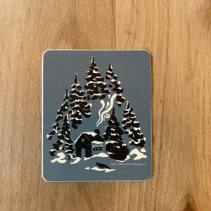 Snowed In Sticker