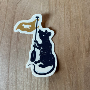 River Rat Sticker