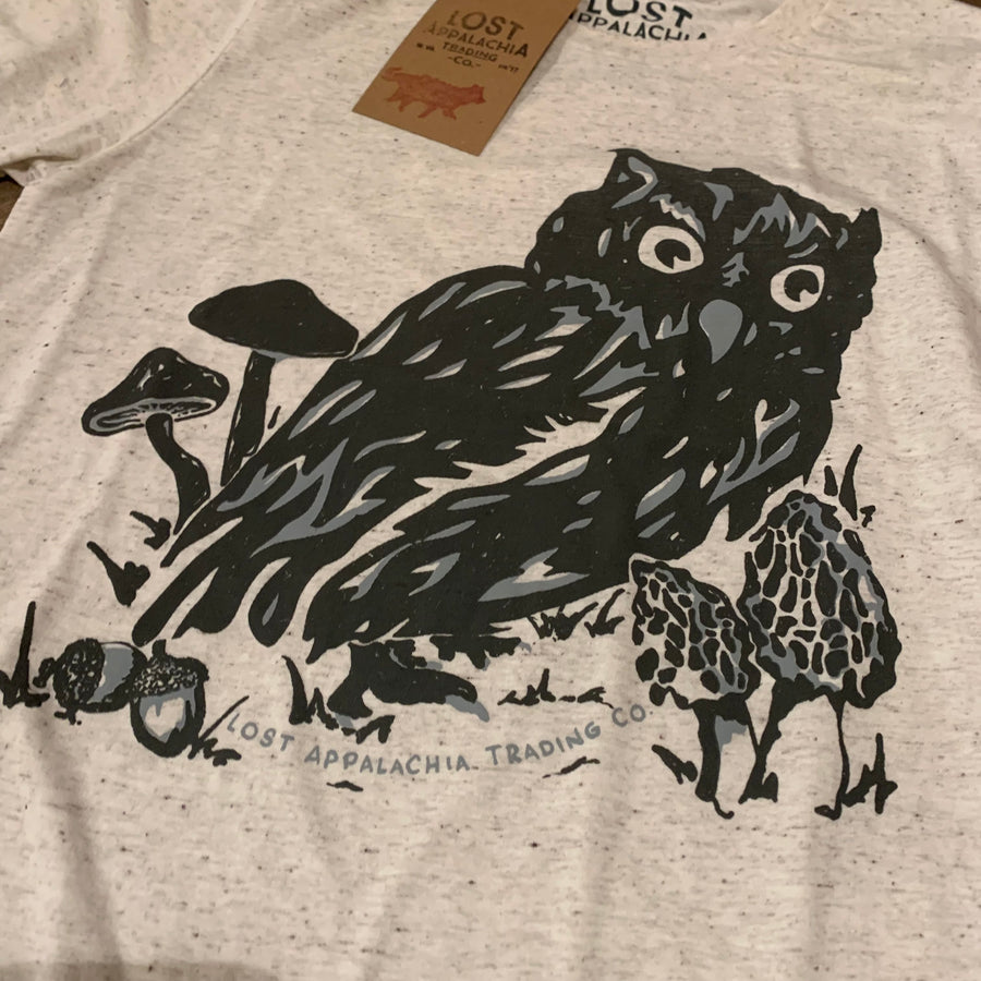 Owl & Mushroom Tee