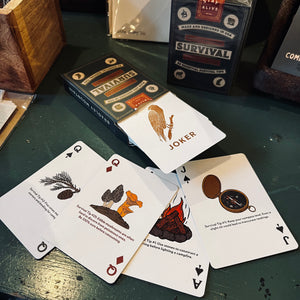 Survival playing cards