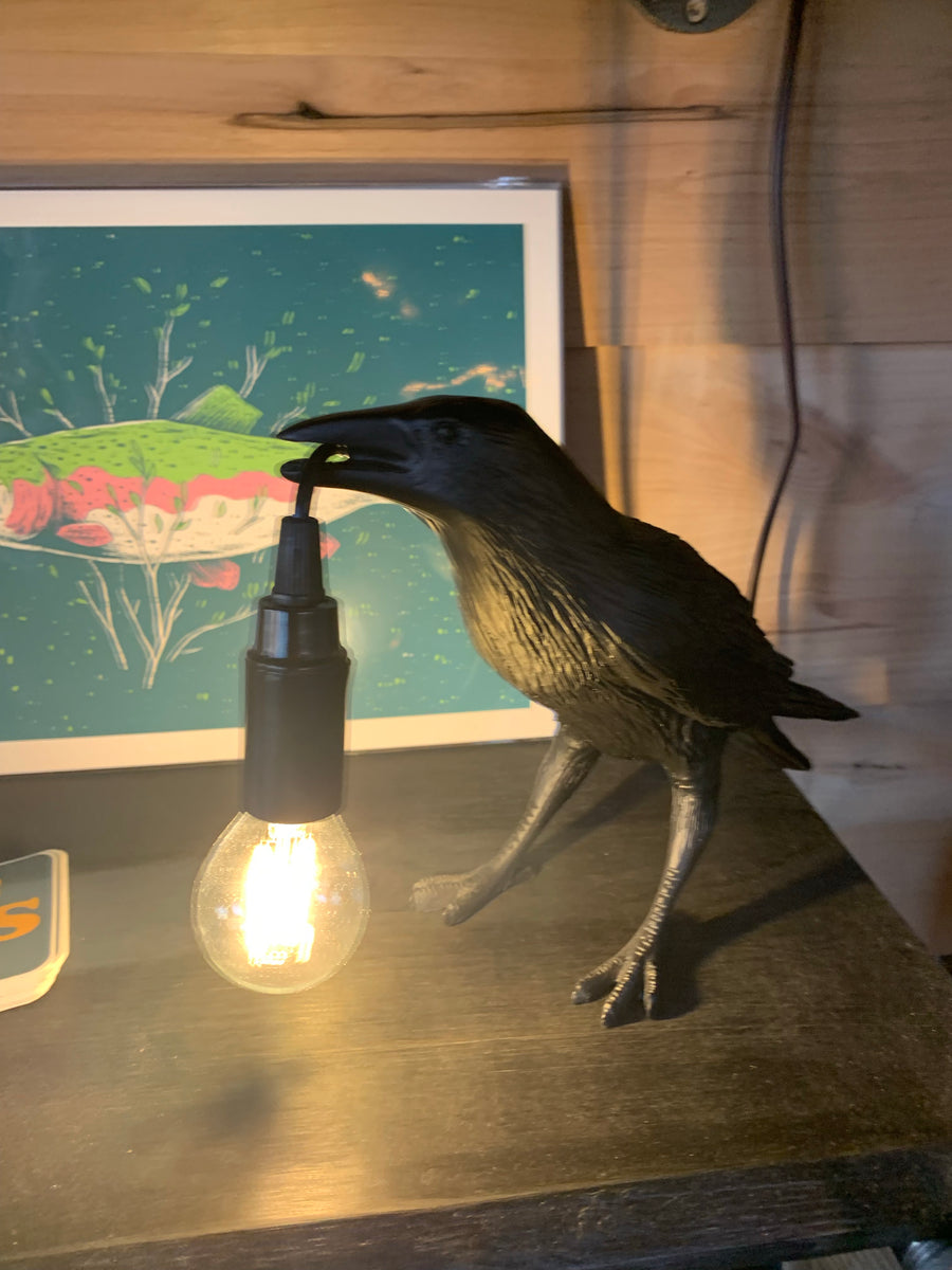 Crow Lamp