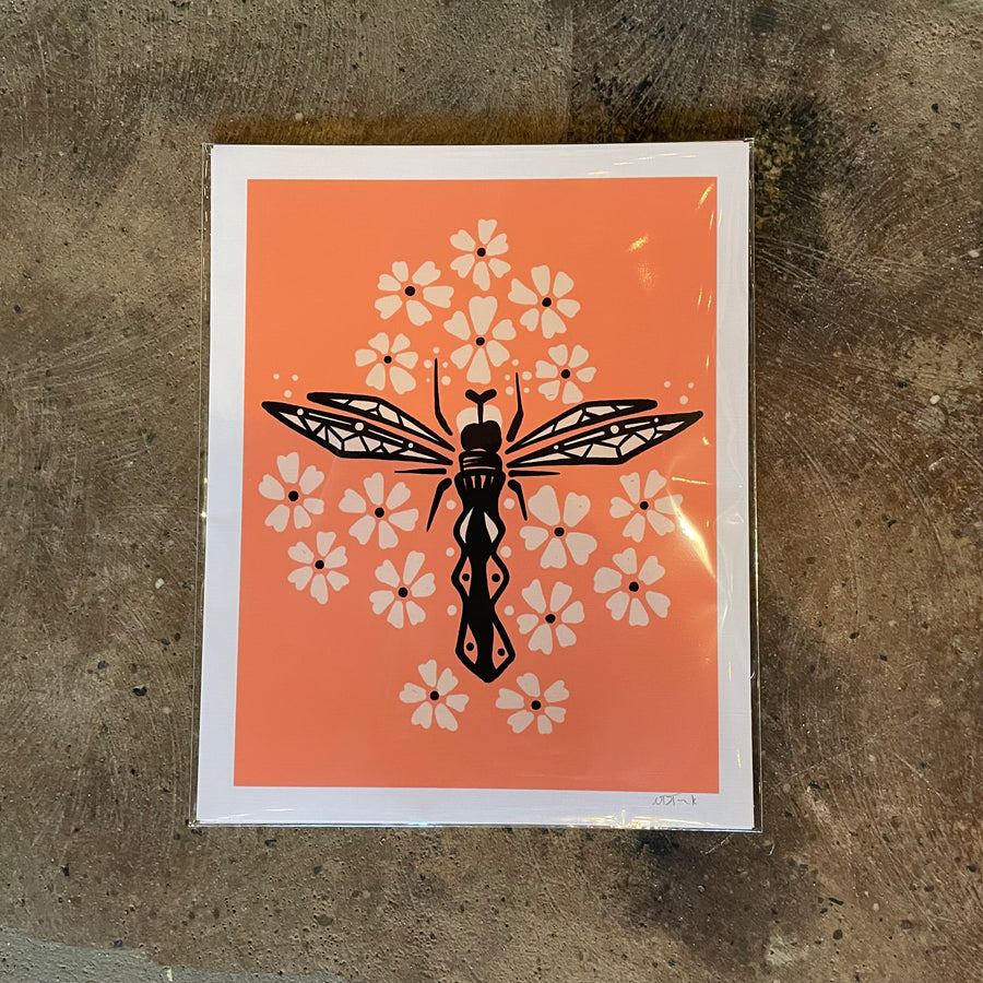 Dragonfly 8 x 10 Print - ND Tank