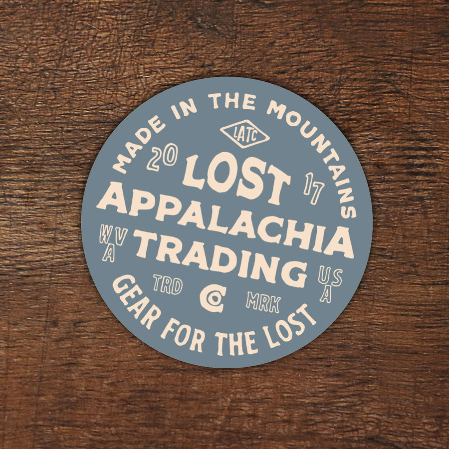 Gear for the Lost Sticker - Winter Blue