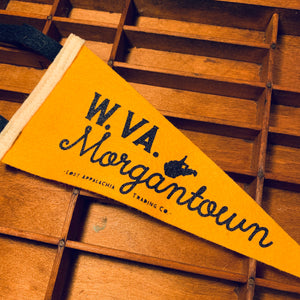 Morgantown WV Mini Pennant