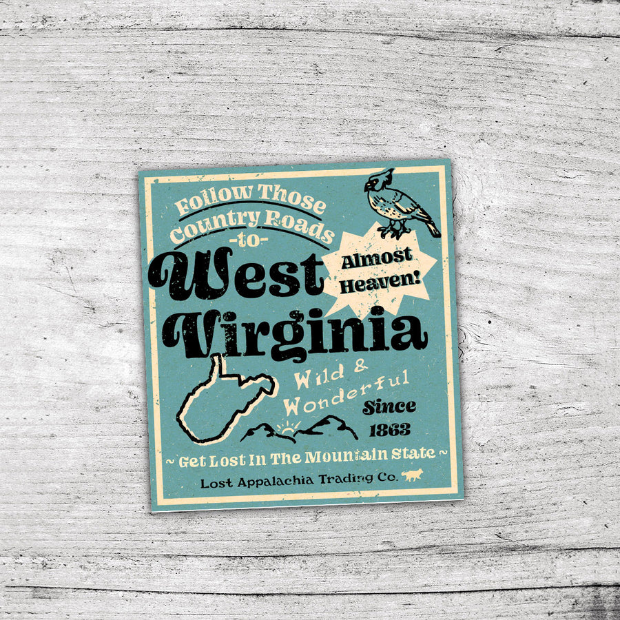 Visit West Virginia Sticker